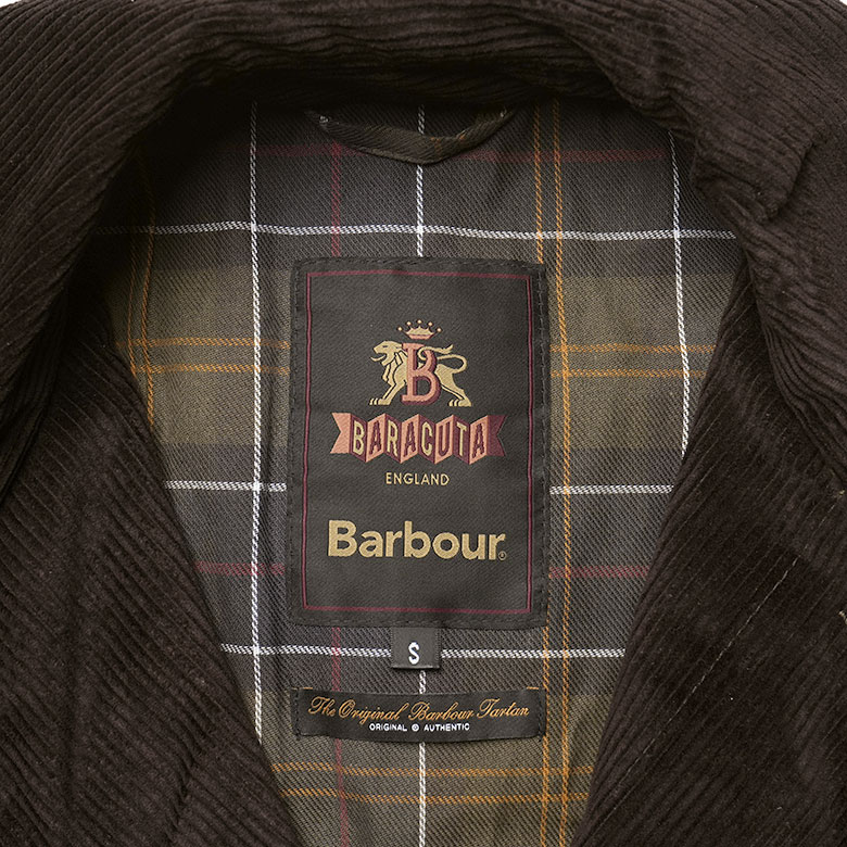 バブアー バラクータ トレンチコート ワックスドコットン オイルドコットン Barbour BARACUTA ブルガリア製 メンズ【返品不可】の画像