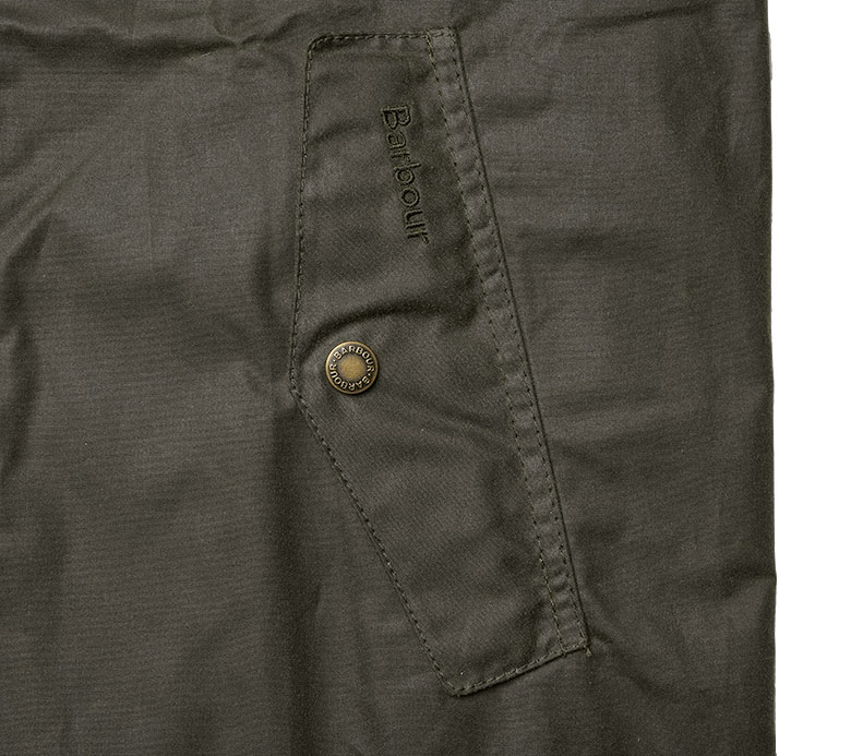 バブアー バラクータ トレンチコート ワックスドコットン オイルドコットン Barbour BARACUTA ブルガリア製 メンズ【返品不可】の画像