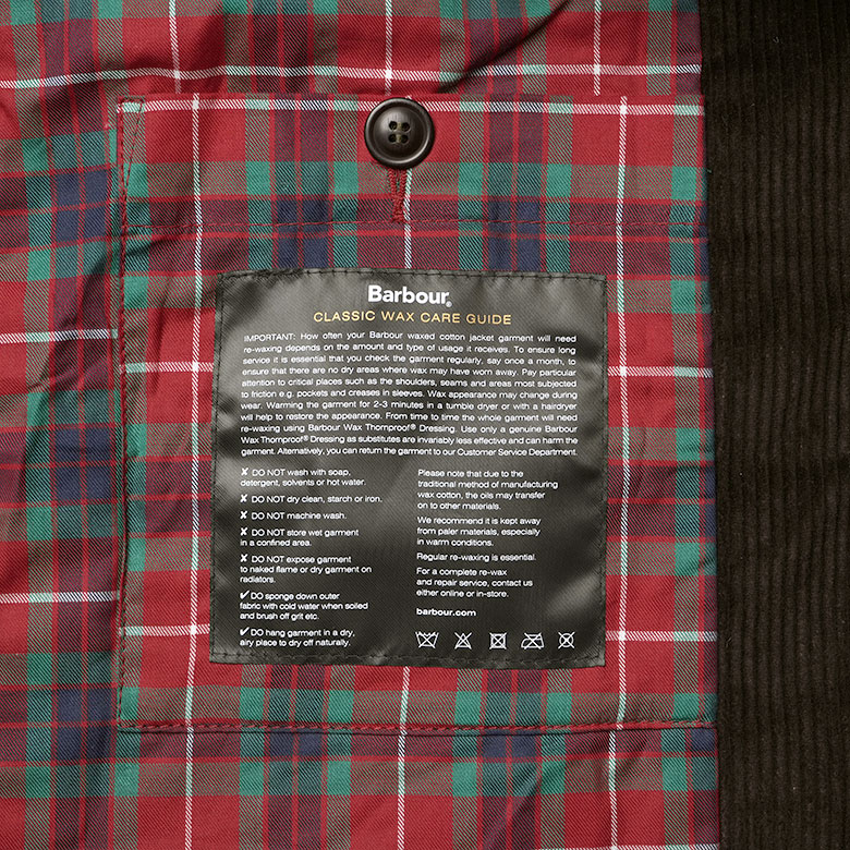 バブアー バラクータ トレンチコート ワックスドコットン オイルドコットン Barbour BARACUTA ブルガリア製 メンズ【返品不可】の画像