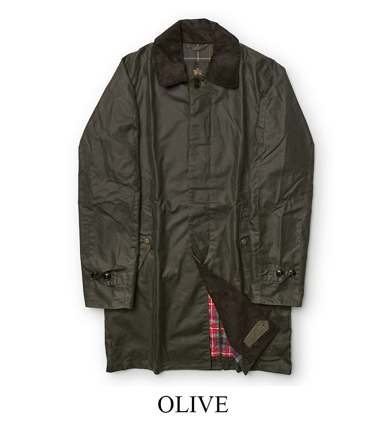 バブアー バラクータ トレンチコート ワックスドコットン オイルドコットン Barbour BARACUTA ブルガリア製 メンズ【返品不可】の画像