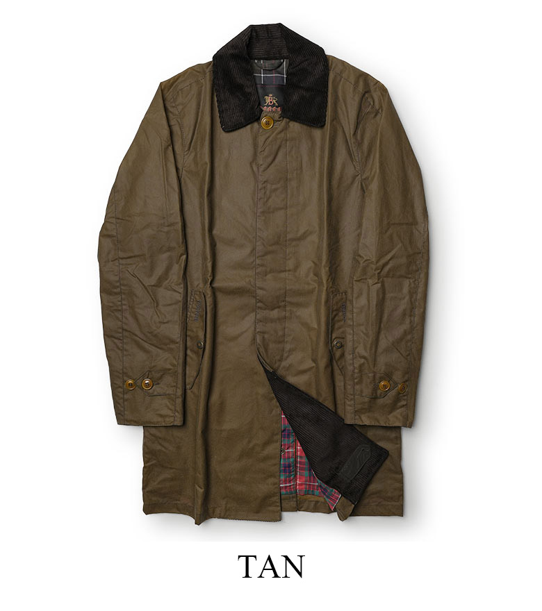 バブアー バラクータ トレンチコート ワックスドコットン オイルドコットン Barbour BARACUTA ブルガリア製 メンズ【返品不可】の画像