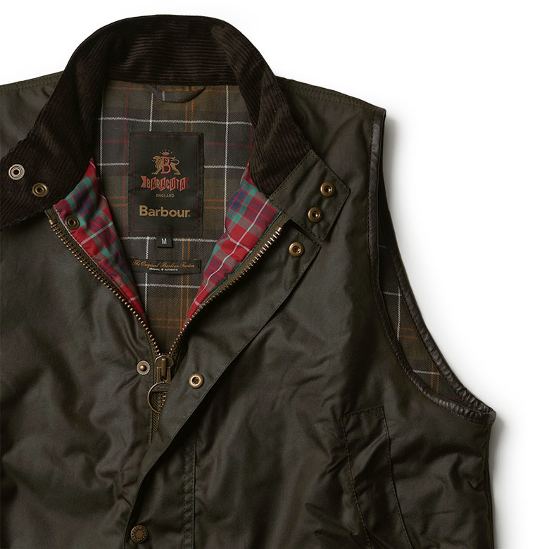 Barbour バブアー バラクータ ベスト ジレ ワックス Wax Gilet