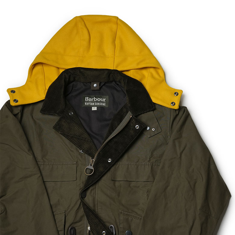 バブアー キャプテンサンシャイン フィールドコート ビデイル BEDALE Barbour×KAPTAIN SUNSHINE 【返品不可】の画像