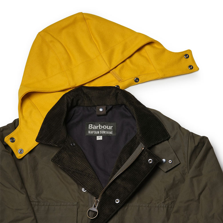バブアー キャプテンサンシャイン フィールドコート ビデイル BEDALE Barbour×KAPTAIN SUNSHINE 【返品不可】の画像