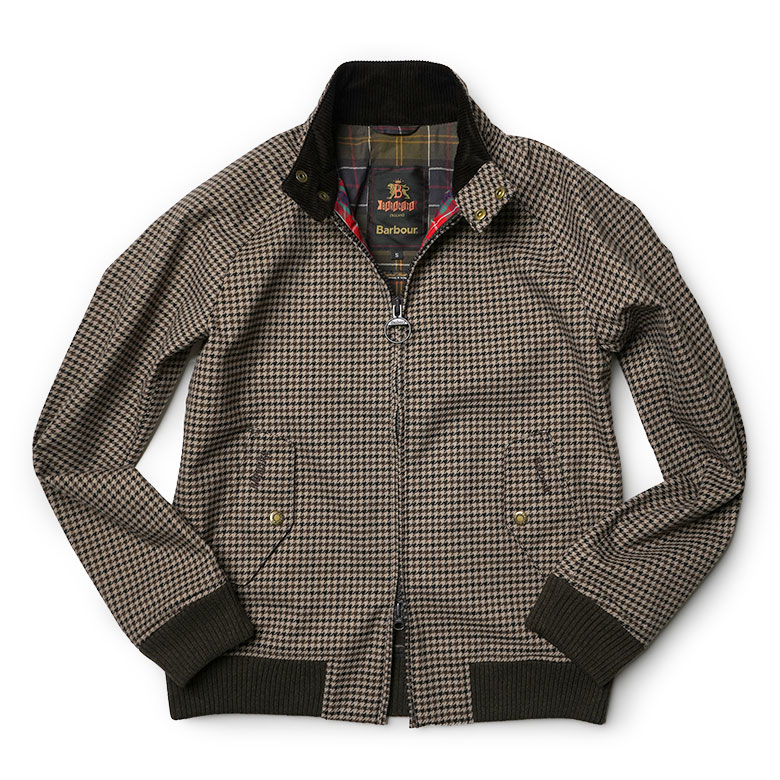 Barbour（バブアー） バラクータ Porton ブルゾン G9 千鳥格子 Barbour
