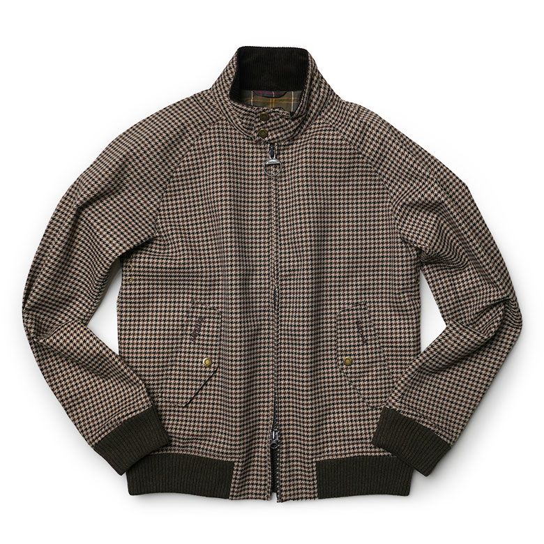 本日のみ　BARACUTA G9 L ハウンドトゥース/千鳥格子 Barbour（バブアー） バラクータ Porton ブルゾン G9 千鳥格子 2025AW