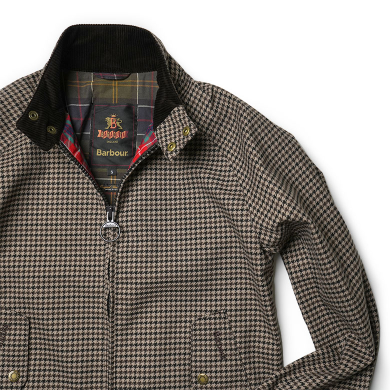 Barbour（バブアー） バラクータ Porton ブルゾン G9 千鳥格子 Barbour