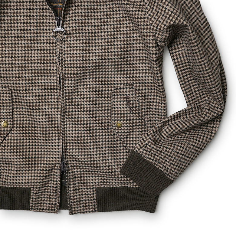 Barbour（バブアー） バラクータ Porton ブルゾン G9 千鳥格子 2025AW