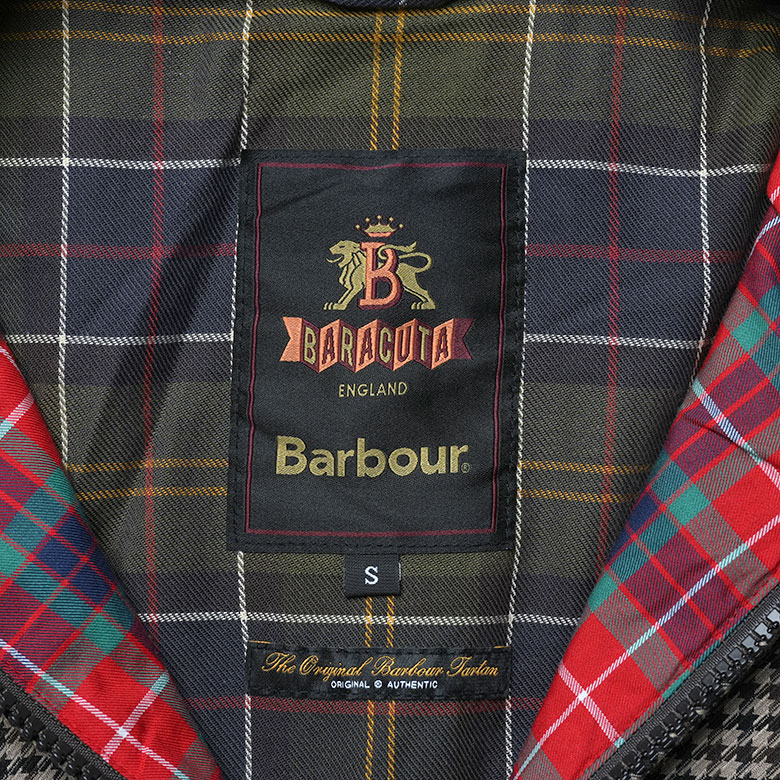 Barbour（バブアー） バラクータ Porton ブルゾン G9 千鳥格子 Barbour