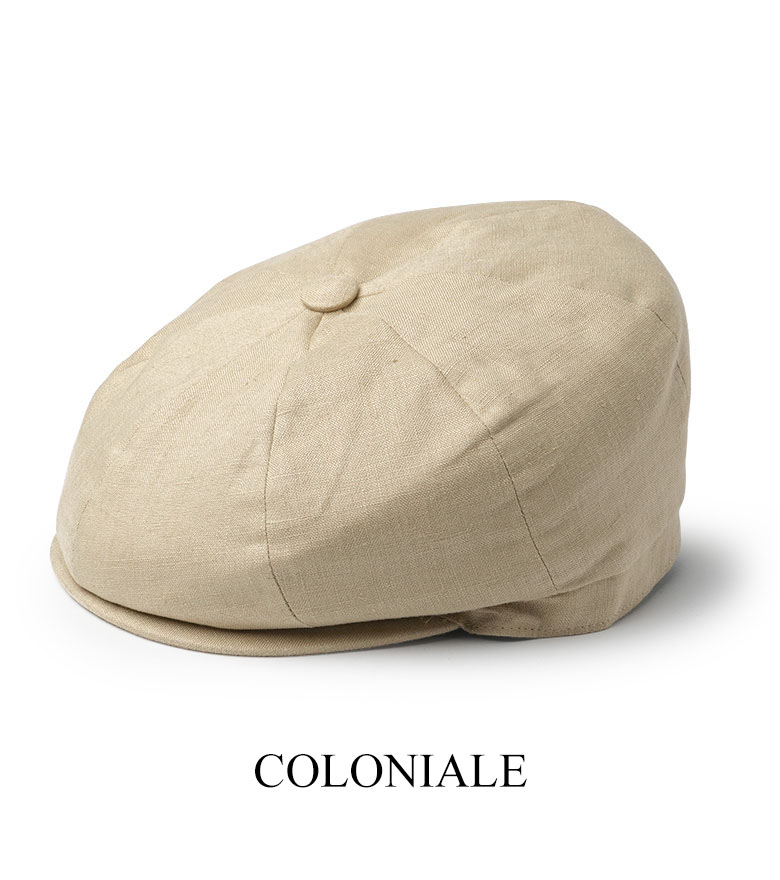 新品Borsalino ボルサリーノ リネンハンチングキャスケットイタリア製60 Borsalino（ボルサリーノ） ハンチング リネン キャスケット