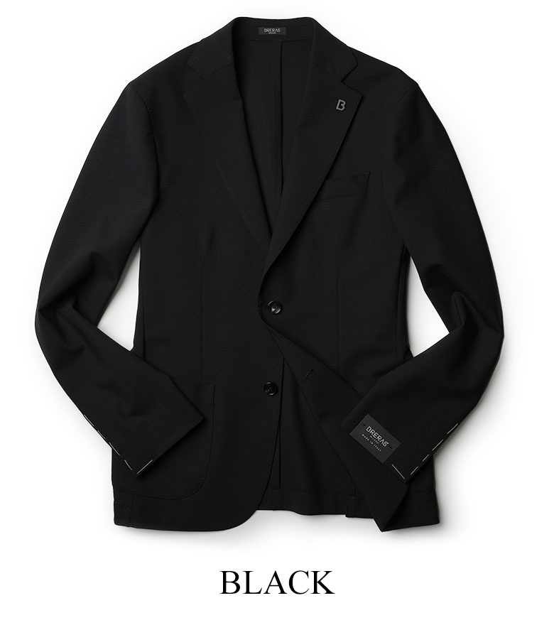 ブレラス ジャケット ブレザー ウール ストレッチ BRERAS イタリア製