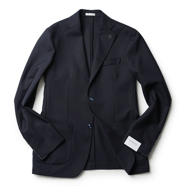 ブレラス ジャケット ホップサック 2025AW 秋冬 ウール ブレザー 紺