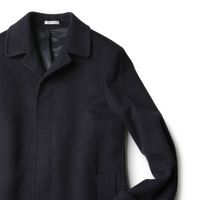 ブレラス バルカラーコート ウール 2025AW 秋冬 ステンカラー