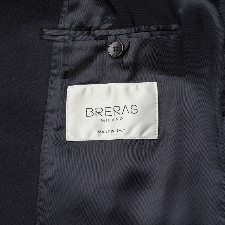 ブレラス バルカラーコート ウール 2025AW 秋冬 ステンカラー