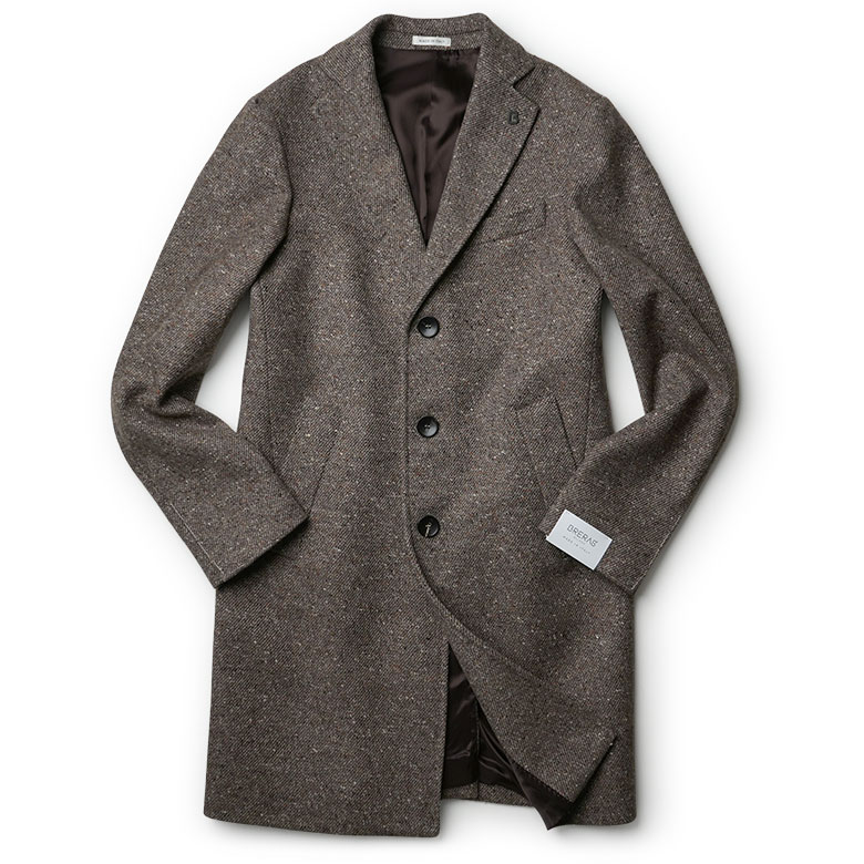 ブレラス チェスターコート ツイード 2025AW 秋冬 ミドル丈 BRERAS