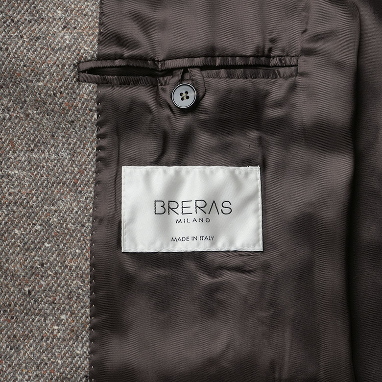 ブレラス チェスターコート ツイード 2025AW 秋冬 ミドル丈 BRERAS