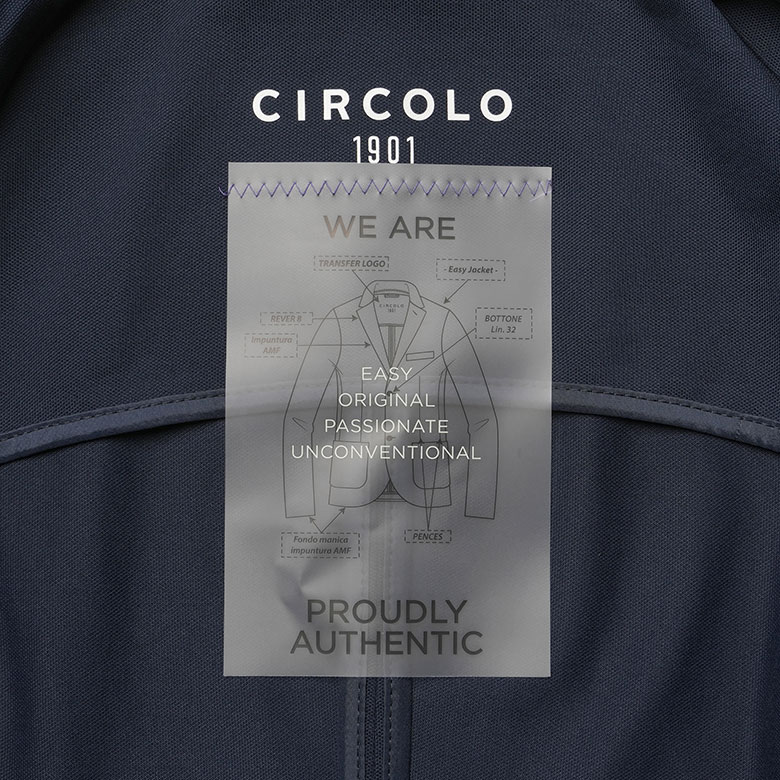 CIRCOLO 1901 チルコロ ジャージージャケット 2025SS 春夏