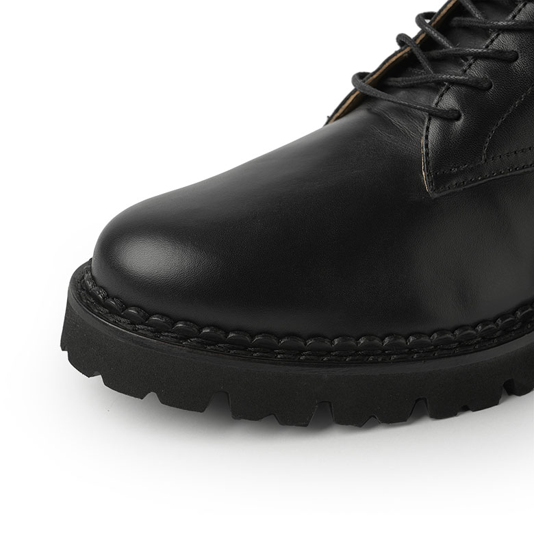 FABIO RUSCONI（ファビオルスコーニ） ショートブーツレースアップ