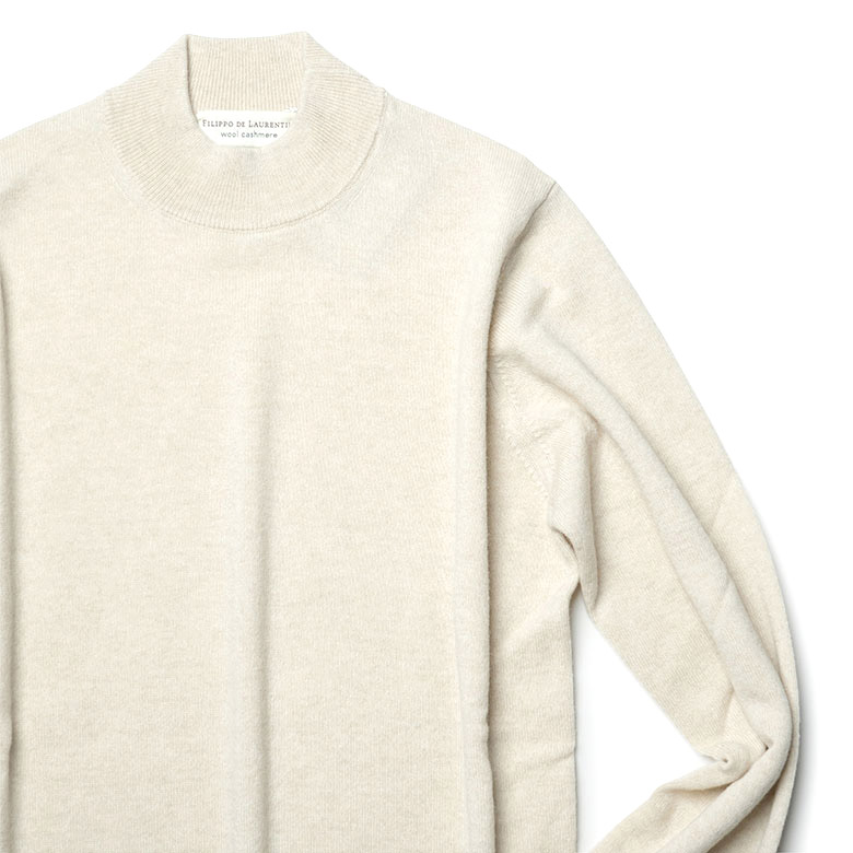 フィリッポデローレンティス ニット モックネック 2025AW 秋冬 ウール