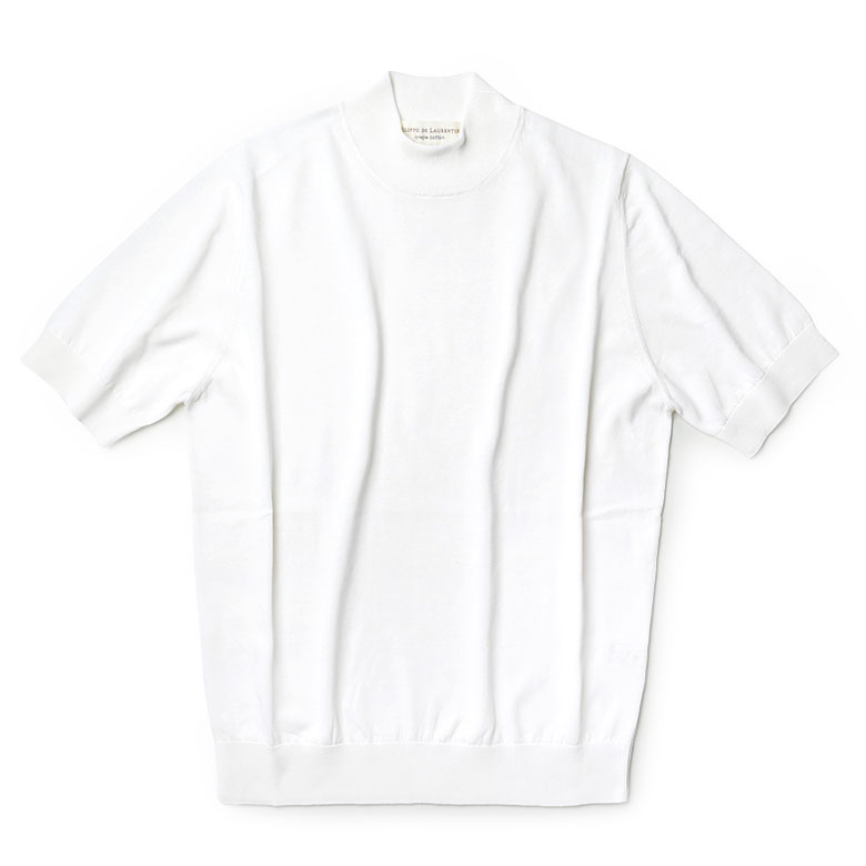 フィリッポデローレンティス ニット ニットTシャツ モックネック