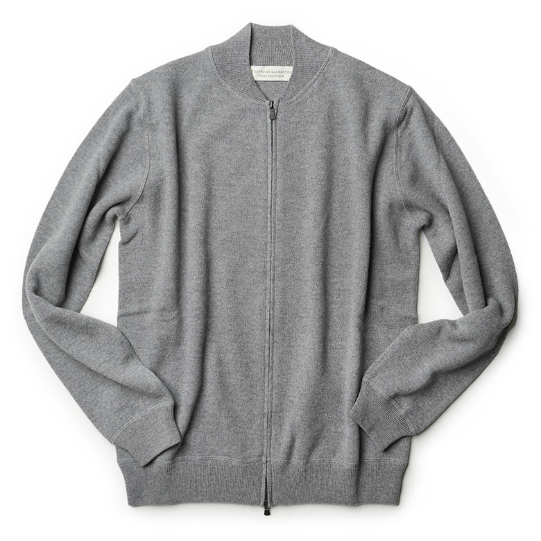 フィリッポデローレンティス ニット ブルゾン セットアップ対応
