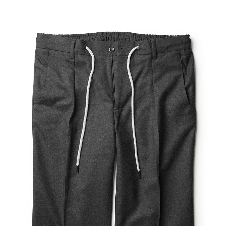 GERMANO（ジェルマーノ） パンツ フランネル 2025AW 秋冬 ドローコード