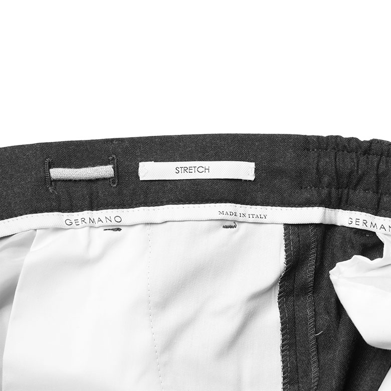 GERMANO（ジェルマーノ） パンツ フランネル 2025AW 秋冬 ドローコード