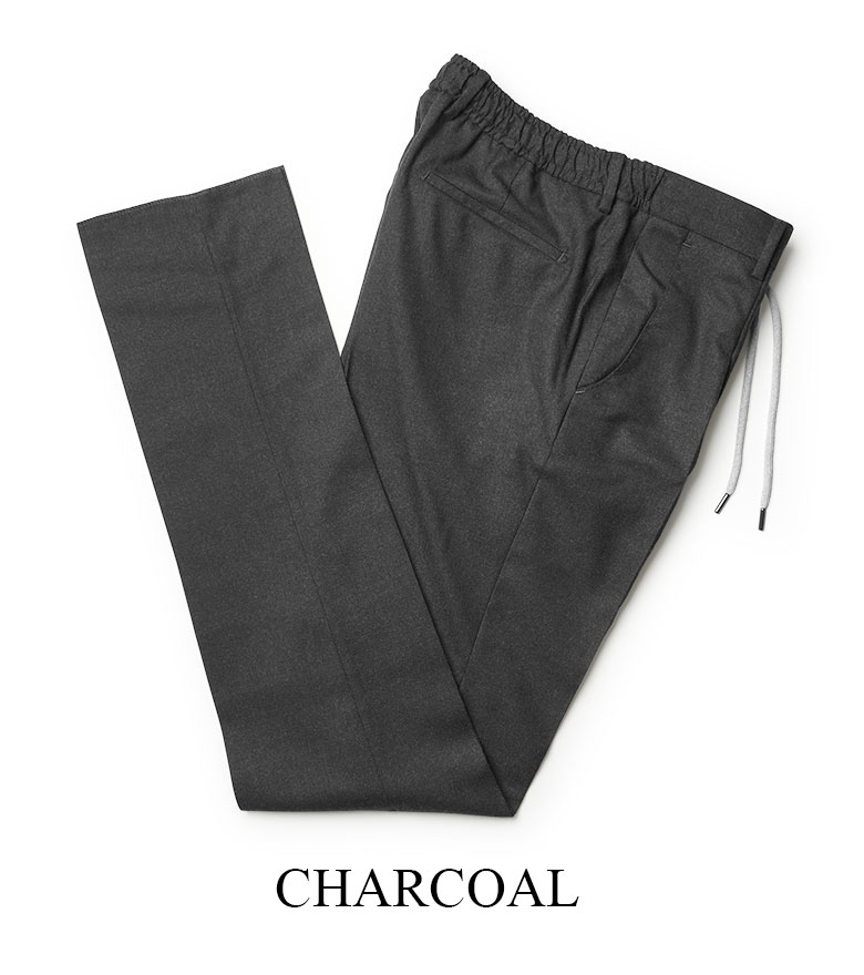 GERMANO（ジェルマーノ） パンツ フランネル 2025AW 秋冬 ドローコード