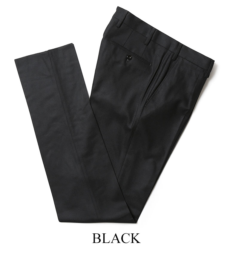 GERMANO（ジェルマーノ） パンツ フランネル ワンプリーツ スリム