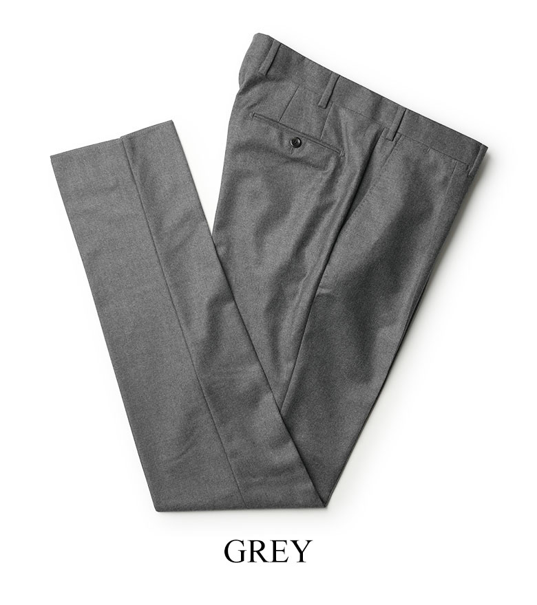 GERMANO（ジェルマーノ） パンツ フランネル 2025AW 秋冬 ワンプリーツ