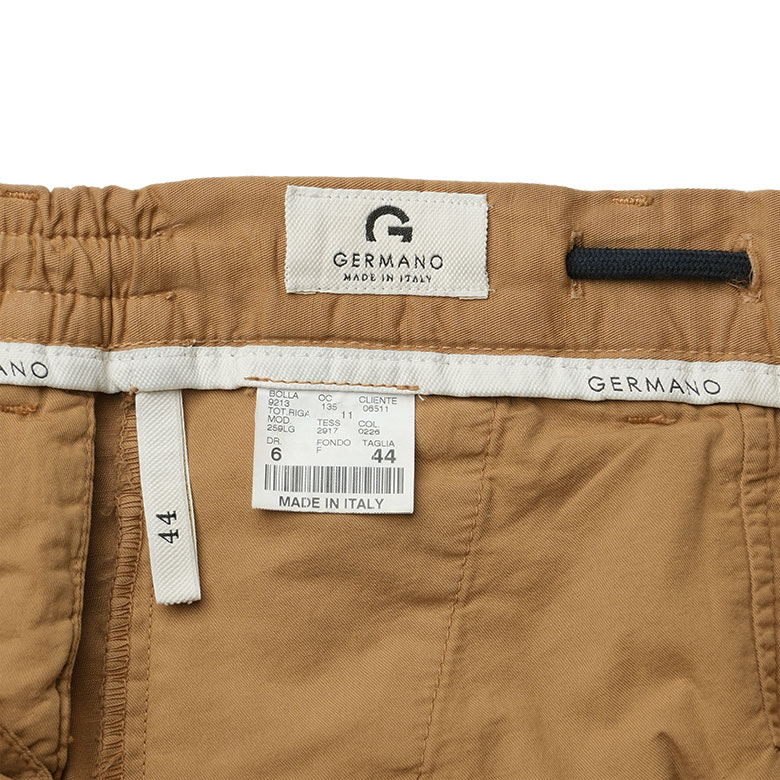 GERMANO（ジェルマーノ） ショートパンツ ドローコード 製品染め