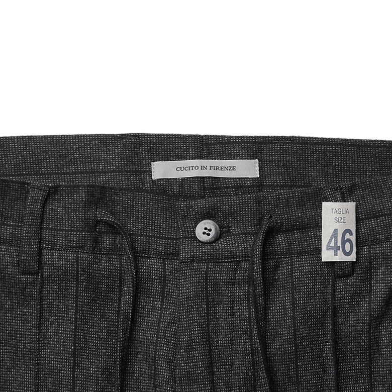 ジャブスアルキヴィオ マサッチョ パンツ ストライプ ウール 永久