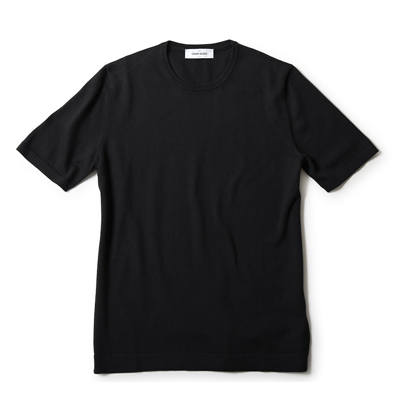 Gran Sasso（グランサッソ） ニット Tシャツ 半袖 エジプトコットン 12