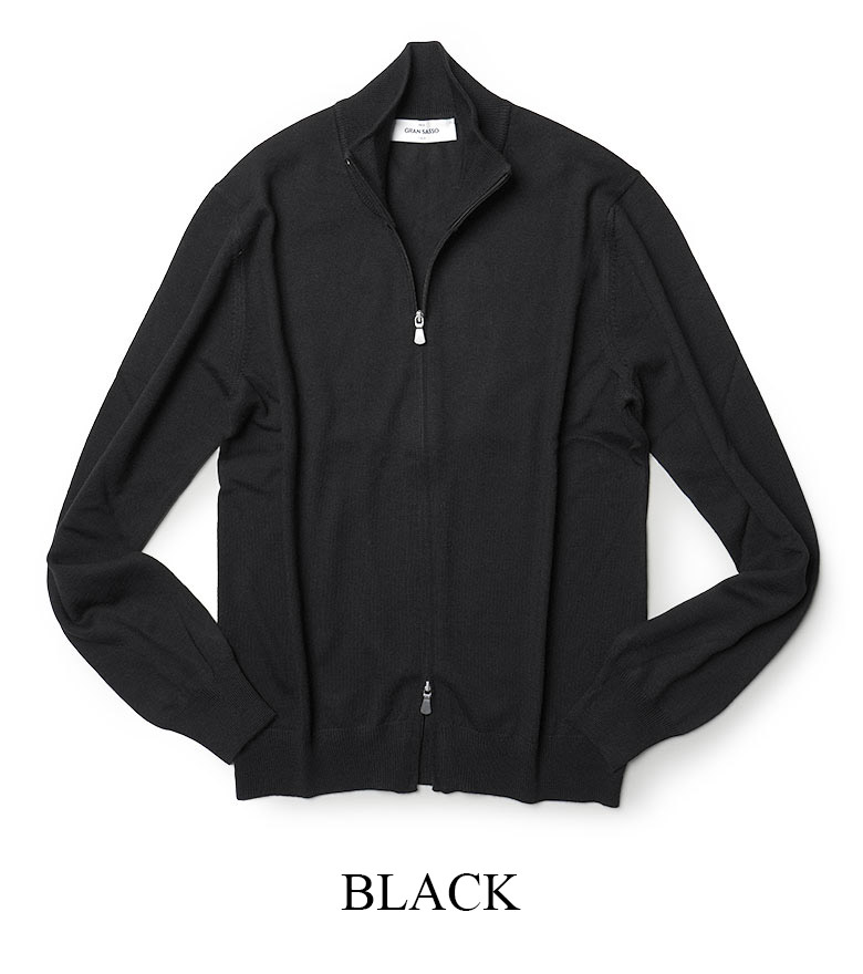 Gran Sasso（グランサッソ） ドライバーズニット ウール ハイゲージ