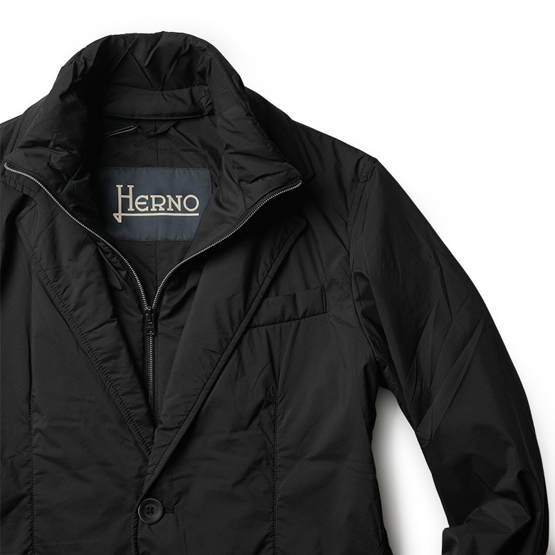 HERNO ヘルノ ダウンジャケット メンズ 秋冬 フーデッド HERNO ヘルノ メンズ ダウンジャケット エコダウン 中綿