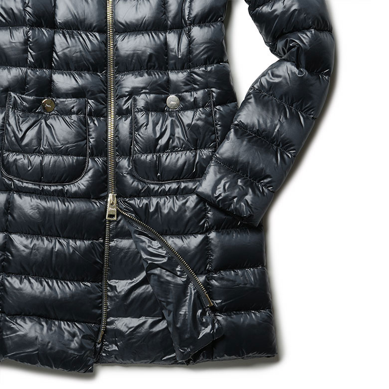HERNO ヘルノ レディース ダウンコート ロールネック スタンド HERNO ヘルノ レディース ダウンコート ロールネック スタンド