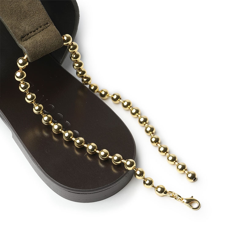 LAOCOONTE（ラオコンテ） 国内正規品 レザーサンダル フラット