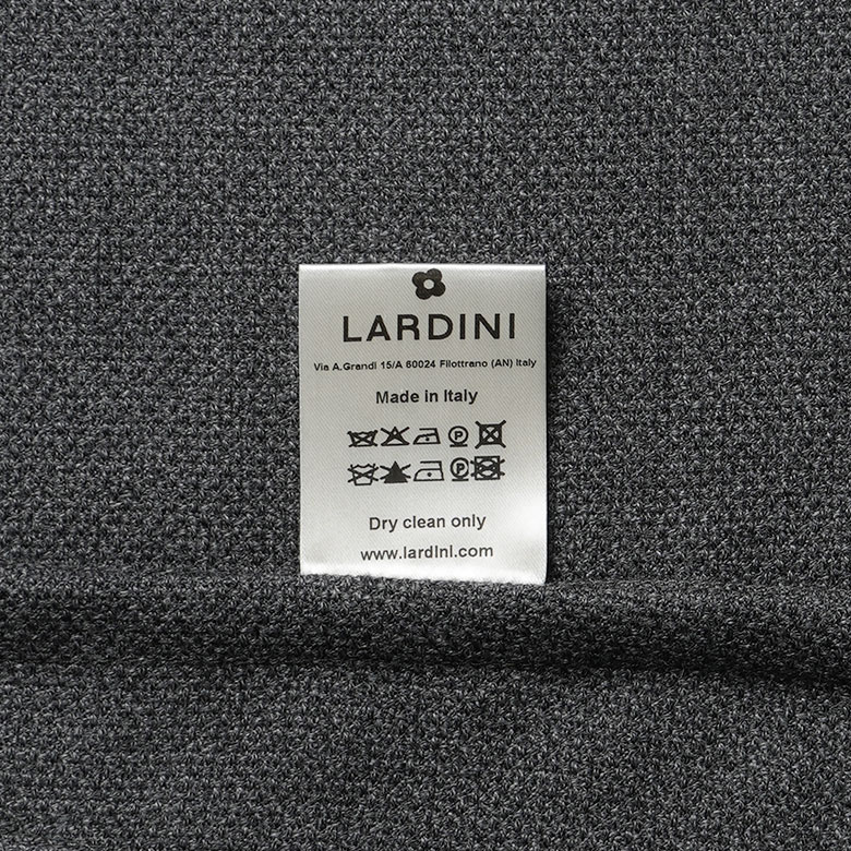 ラルディーニ アンコンジャケット ウール ホップサック  LARDINI / メンズ レビュー｜viajero-chocolat｜15