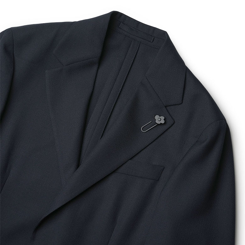 ラルディーニ ジャケット ホップサック LARDINI トラベル  イタリア製 メンズ 【返品不可】の画像