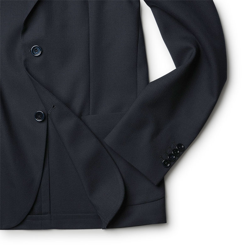 ラルディーニ ジャケット ホップサック LARDINI トラベル  イタリア製 メンズ 【返品不可】の画像