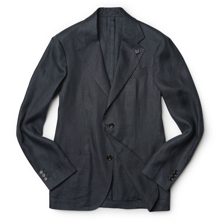 LARDINI（ラルディーニ） ジャケット リネン アンコンジャケット