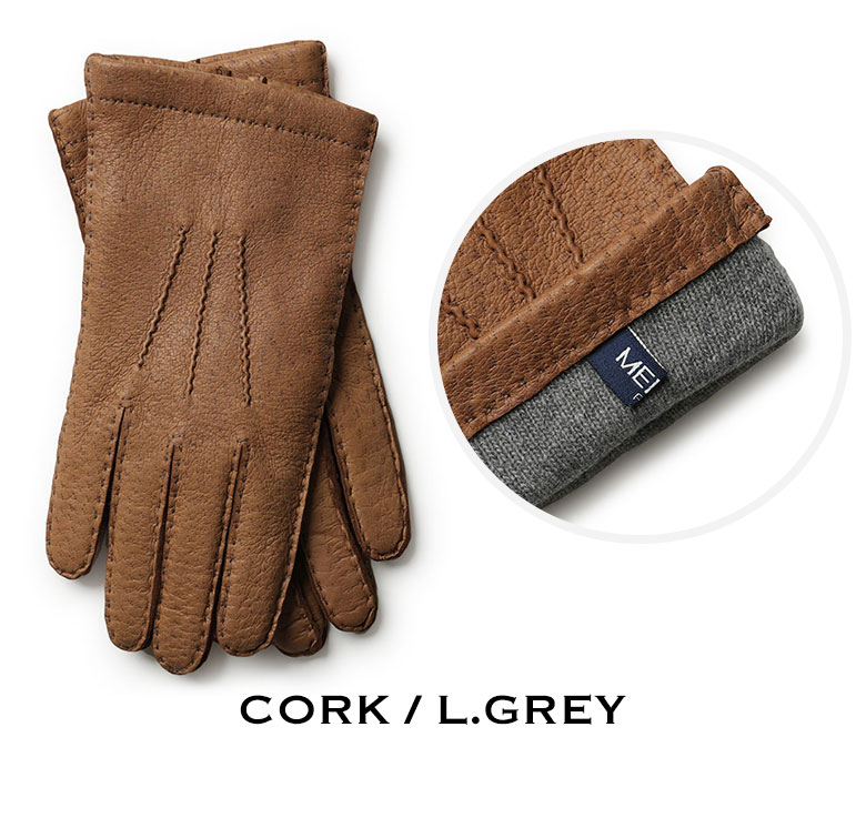 メローラ 手袋 ペッカリー メンズ カシミア グローブ MEROLA : VIAJERO