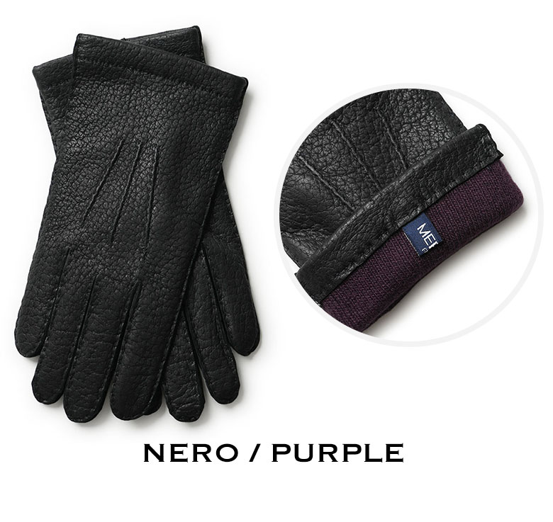 【冬バーゲン★】 メンズ ペッカリー 手袋 メローラ カシミア MEROLA グローブ 小物