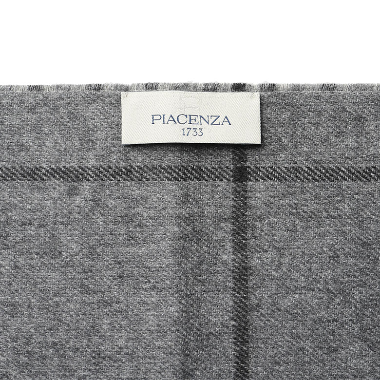 PIACENZA（ピアチェンツァ） ストール チェック マフラー グレン