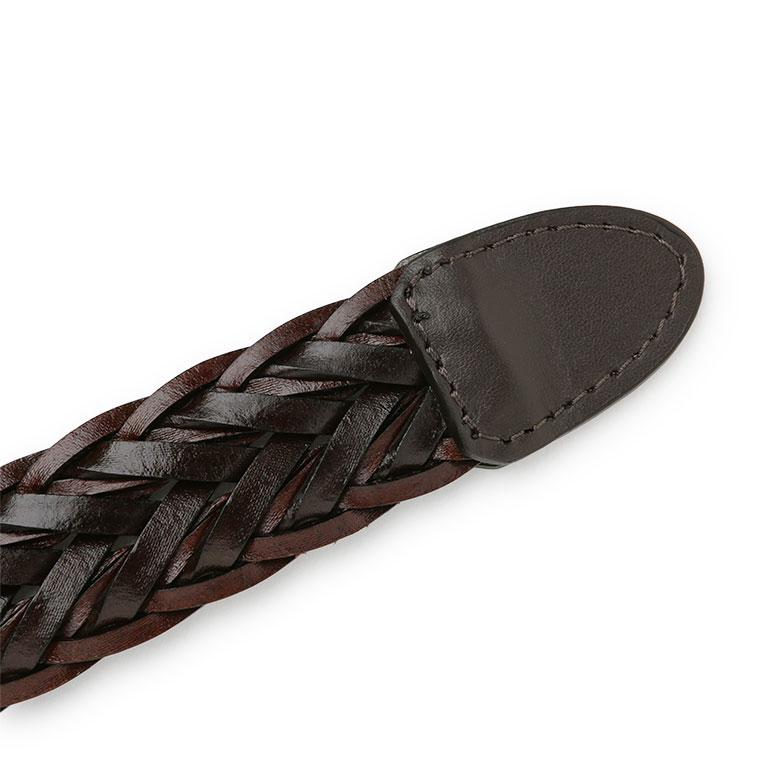サドラーズ メッシュ バイカラー ベルト 3cm 本革 レザー Saddler's
