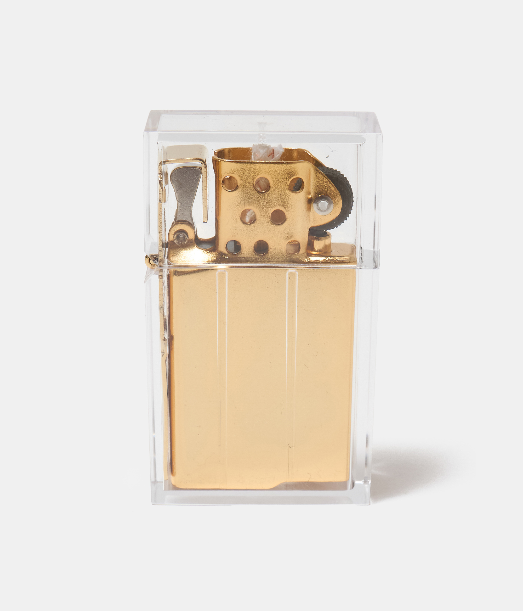 【別注】【坪田パール】HARD-EDGE PETROL LIGHTER CLEAR -Exclusive-　当店限定　ライター　ギフト　贈り物　プレゼント【21001VIARESTA】 | 