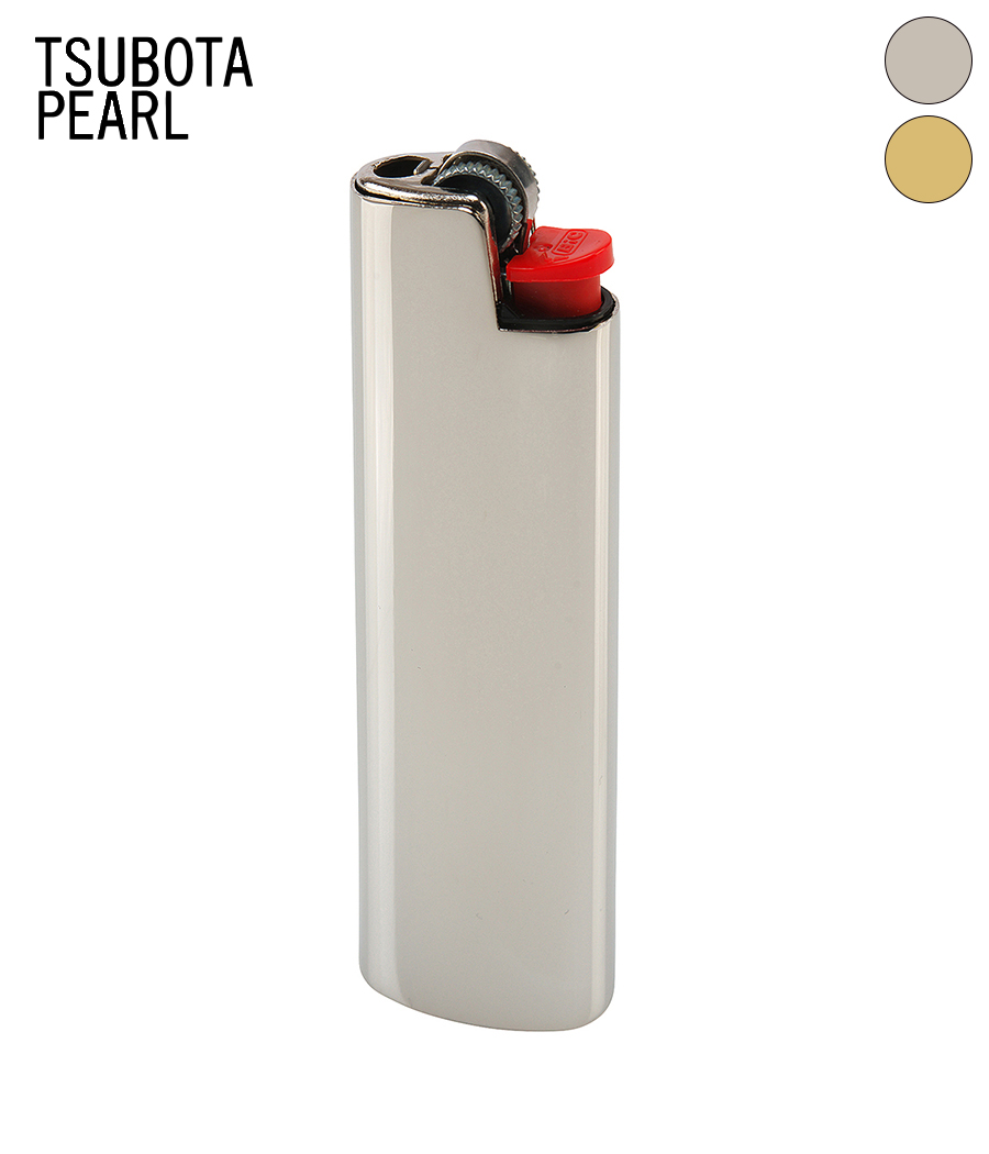 【坪田パール】Brass Lighter Holder ブラスライターホルダー　ゴールド　シルバー　ケース　ギフト　贈り物　プレゼント【84907】 | 