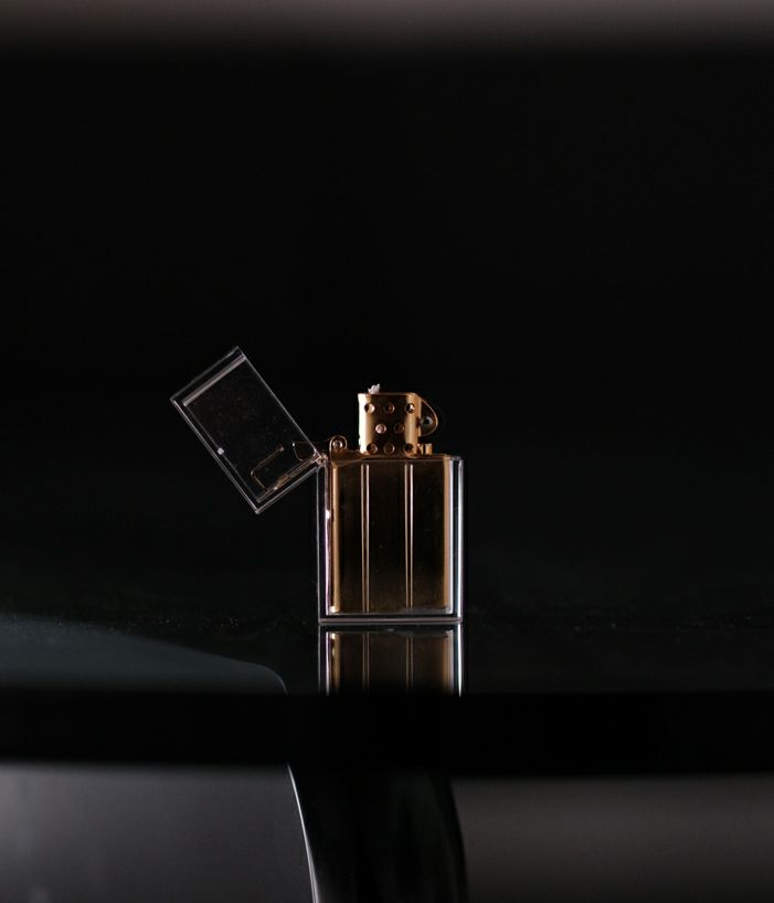 【別注】【坪田パール】HARD-EDGE PETROL LIGHTER CLEAR -Exclusive-　当店限定　ライター　ギフト　贈り物　プレゼント【21001VIARESTA】 |  | 03