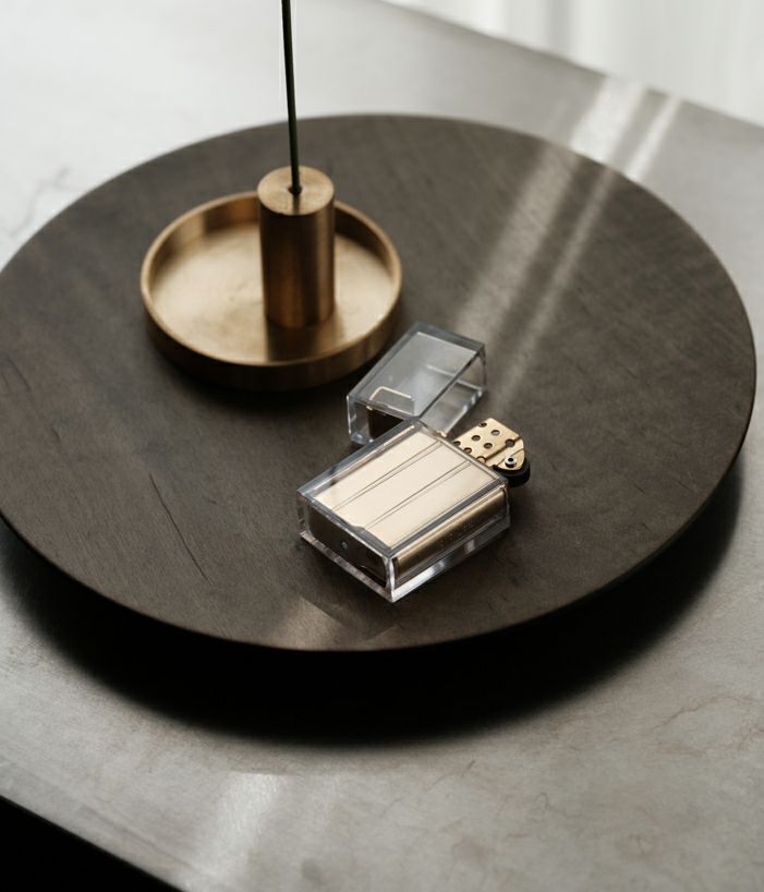 【別注】【坪田パール】HARD-EDGE PETROL LIGHTER CLEAR -Exclusive-　当店限定　ライター　ギフト　贈り物　プレゼント【21001VIARESTA】 |  | 06