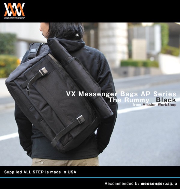 ミッションワークショップ MISSION WORKSHOP VX Messenger Bags AP 